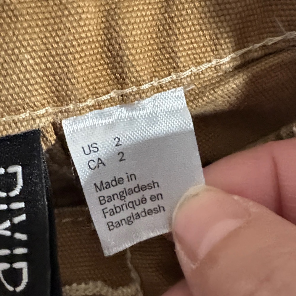 Divided by H&M Women’s Tan / Brown Cargo Pants - Picture 3 of 9